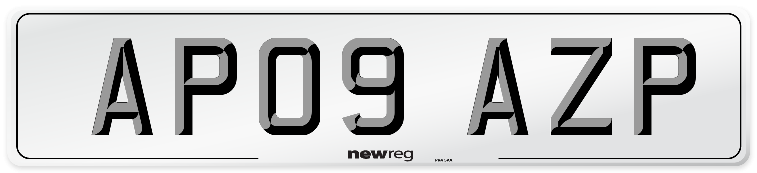 AP09 AZP Number Plate from New Reg